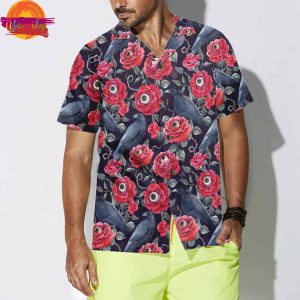 Demon Evils Rose Halloween Hawaiian Shirt 2