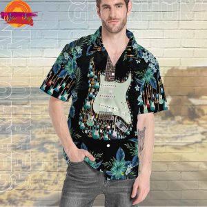 Electric Guitar Hawaiian Shirt Gifts For Men 2