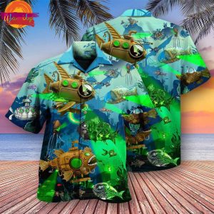 Fish Steampunk Hawaiian Shirt Style