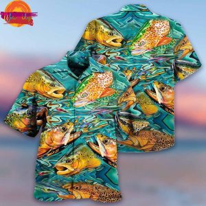 Fishing Fish Lover Water Hawaiian Shirt Style