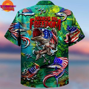 Fishing Hooked On Freedom Limited Edition Hawaiian Shirt