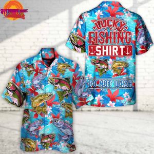 Fishing Hunting Lucky Fishing Shirt Hawaiian Style