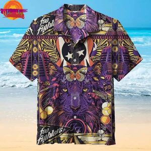 Foo Fighters Beach Summer Hawaiian Shirt