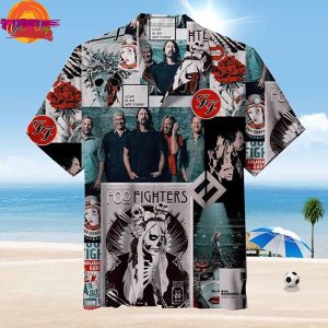 Foo Fighters Cool Hawaiian Shirt