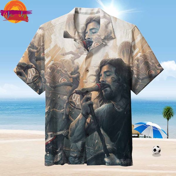 Foo Fighters Hawaiian Shirt Gifts For Men