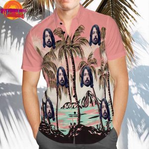 Foo Fighters Tropical Hawaiian Shirt