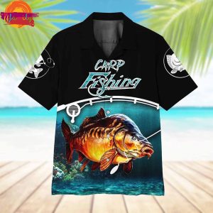 Gearhumans 3D Carp Fishing Hawaiian Shirt