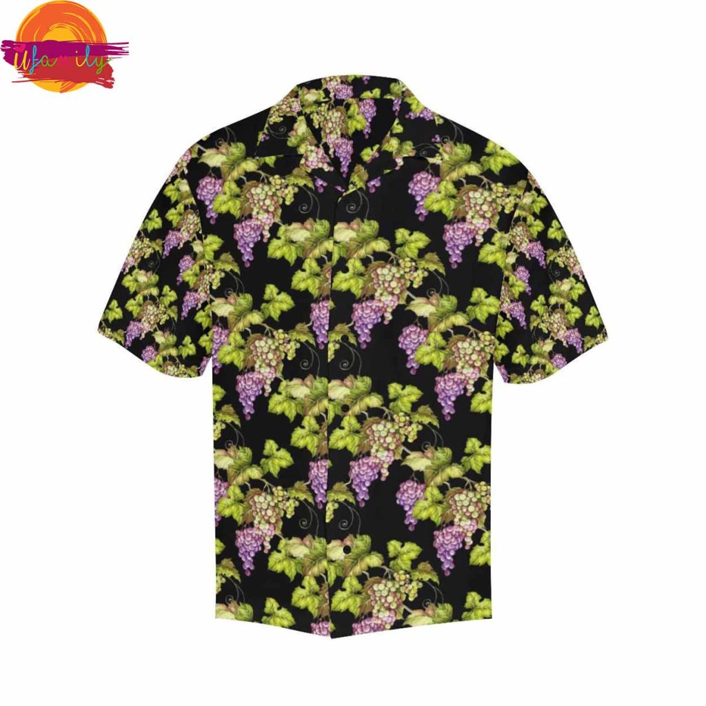 Grape Pattern Hawaiian Shirt Gifts For Men