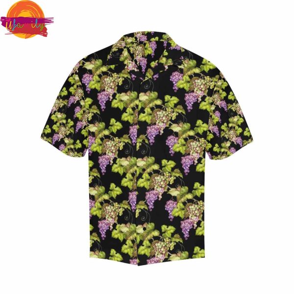 Grape Pattern Hawaiian Shirt Gifts For Men