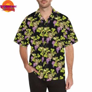 Grape Pattern Hawaiian Shirt Gifts For Men 3