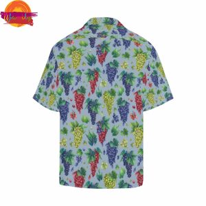 Grape Pattern Summer Hawaiian Shirt 2