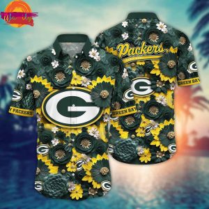 Green Bay Packers Yacht Hawaiian Shirt