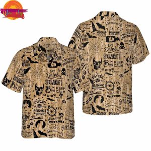 Halloween Ouija Shirt For Men Hawaiian Shirt 1