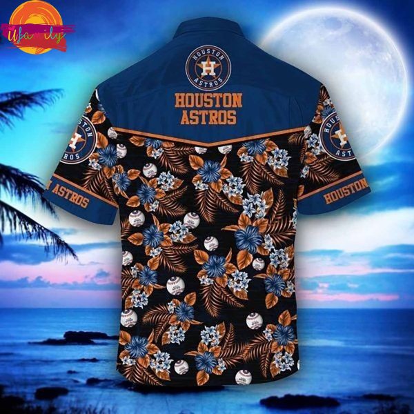 Houston Astros Family Baseball Hawaiian Shirt Style