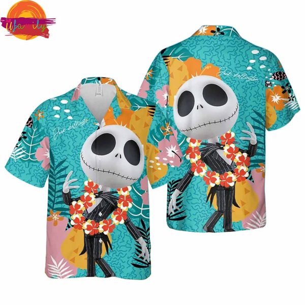 Jack Skellington Summer Vibe Hawaiian Shirt For Men