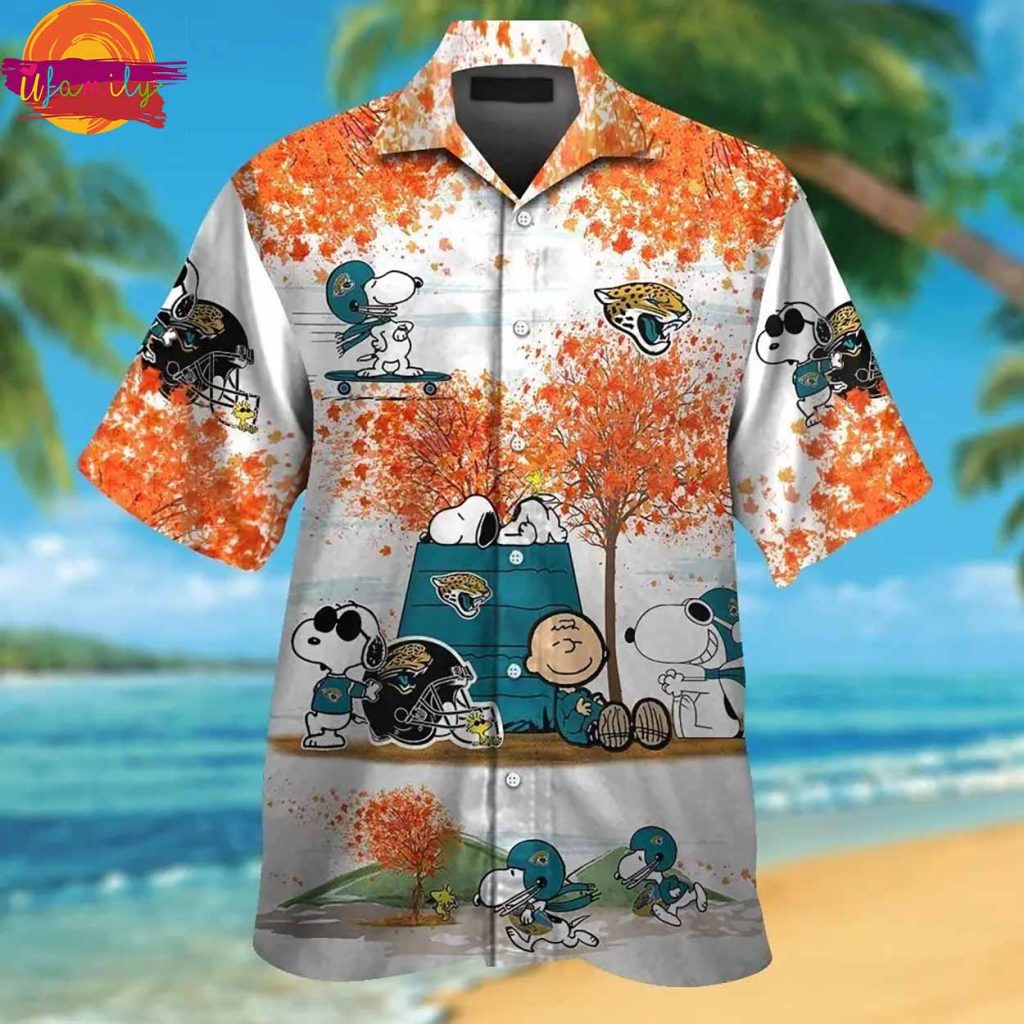 Jacksonville Jaguars Snoopy Hawaiian Shirt Style