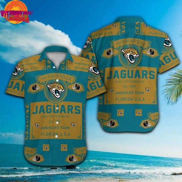 Jacksonville Jaguars Team Hawaiian Shirt