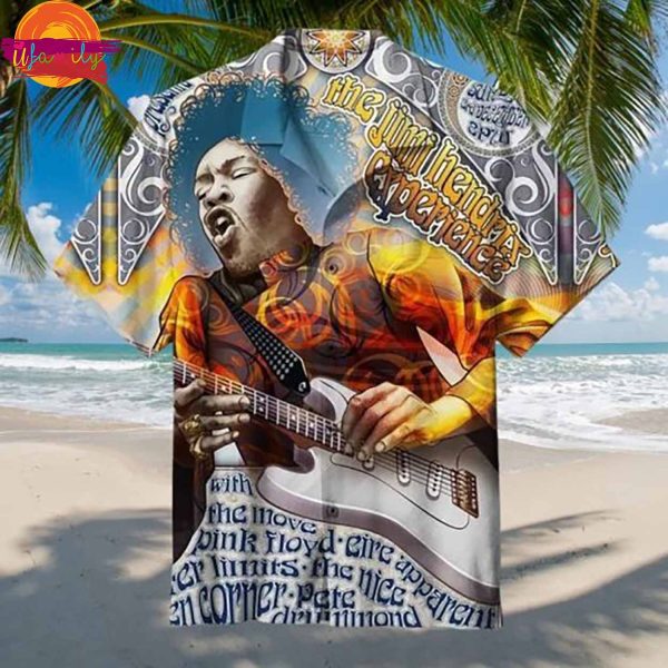 Jimi Hendrix Hawaiian Shirt Style