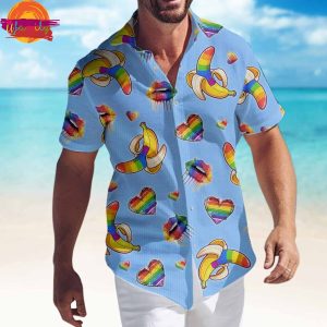 LGBT Banana Hawaiian Shirt Style 2