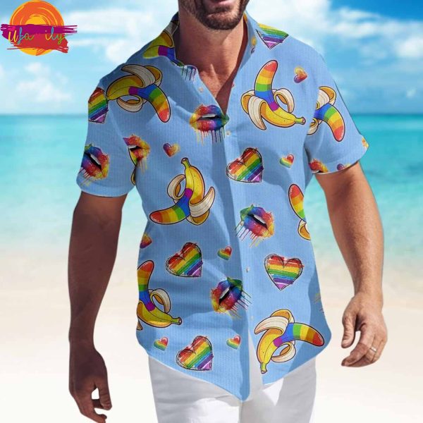 LGBT Banana Hawaiian Shirt Style