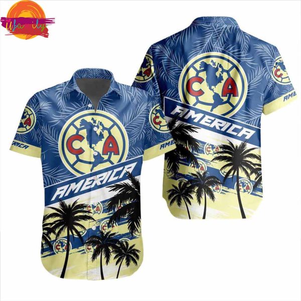 LaLiga MX Club America Special Hawaiian Shirt