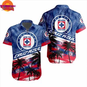 LaLiga MX Cruz Azul Special Hawaiian Shirt