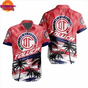 LaLiga MX Deportivo Toluca Special Hawaiian Shirt