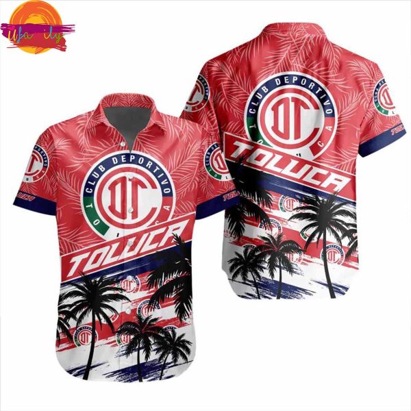 LaLiga MX Deportivo Toluca Special Hawaiian Shirt