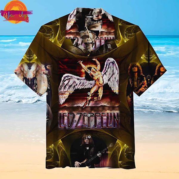 Led Zeppelin Angelic Rock Hawaiian Shirt