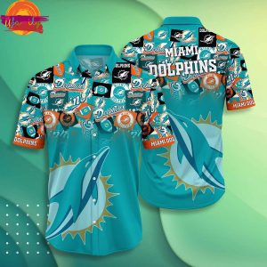 Miami Dolphins Trendy Aloha Hawaiian Shirt