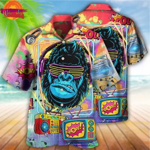 Monkey Music Hawaiian Shirt