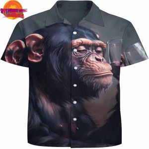 Monkey So Cool Hawaiian Shirt 2