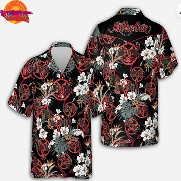 Motley Crue Hawaiian Shirt For Men