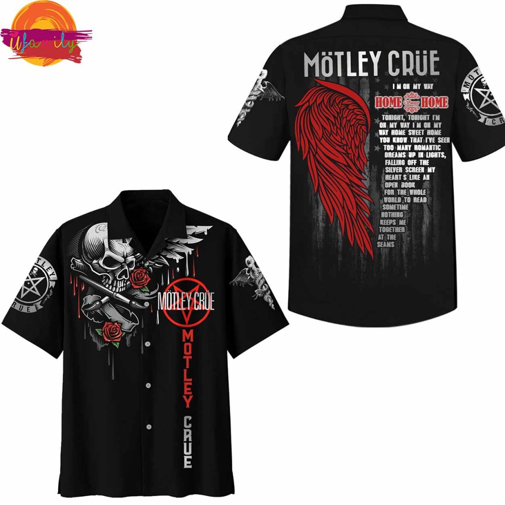 Motley Crue I'M On My Way Hawaiian Shirt