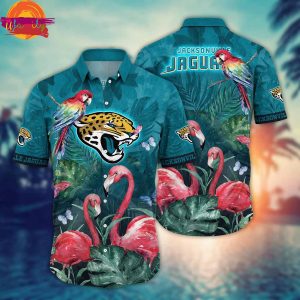 NFL Jacksonville Jaguars Flamingo Hawaiian Shirt