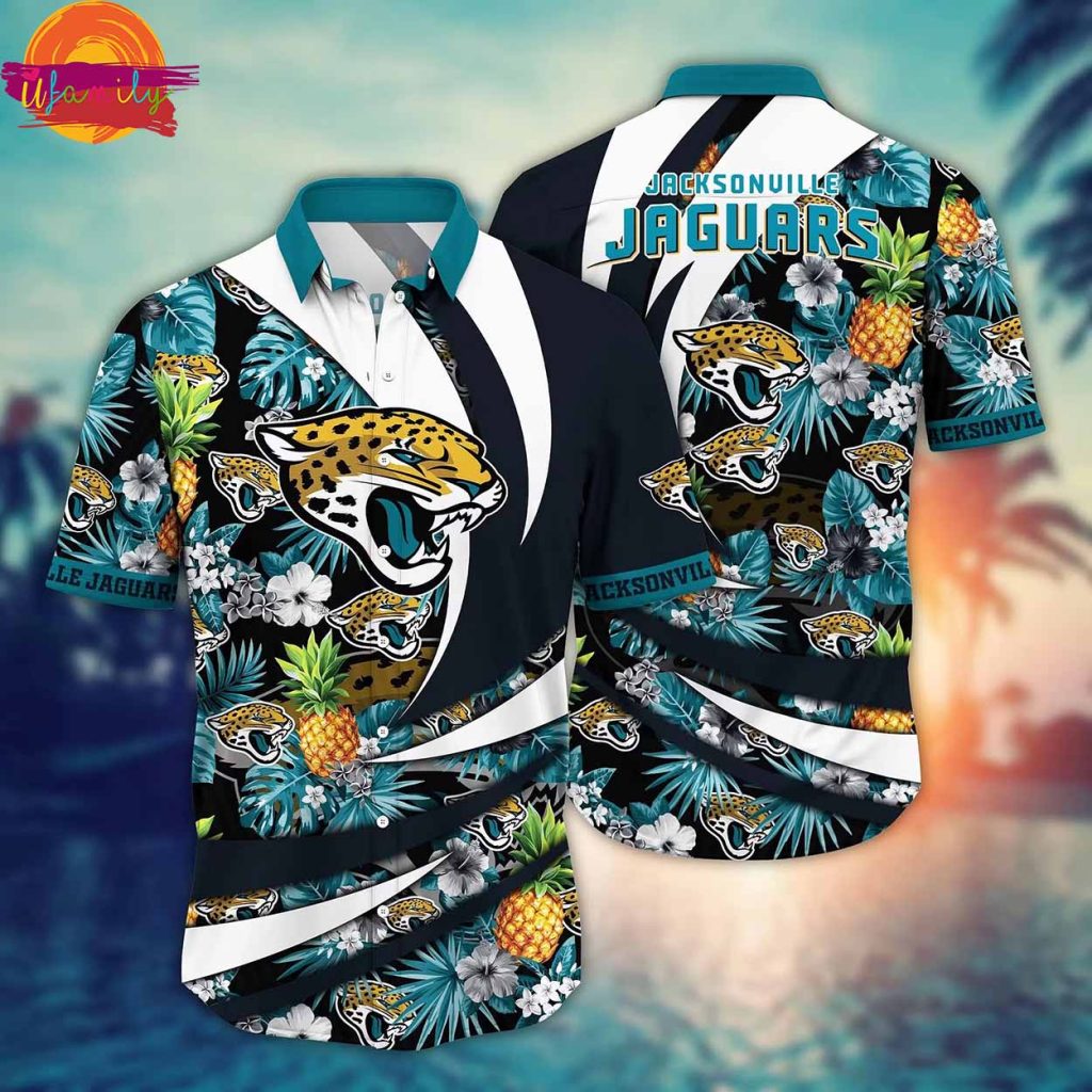 NFL Jacksonville Jaguars Pineapple Hawaiian Shirt