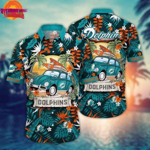 NFL Miami Dolphins Hawaiian Shirt Style