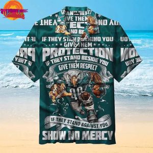 NFL Philadelphia Eagles Mascot Version Hawaiian Shirt