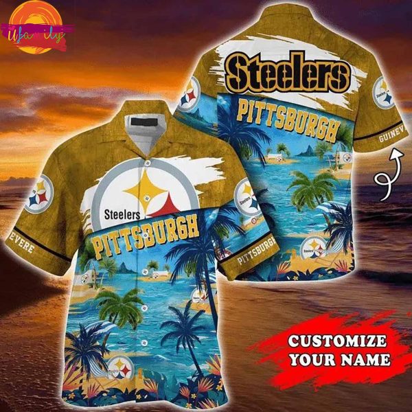 NFL Pittsburgh Steelers Island Hawaiian Shirt Style