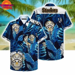 NFL Pittsburgh Steelers Skull Special Trendy Hawaiian Shirt