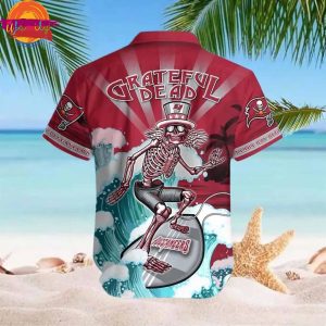 NFL Tampa Bay Buccaneers Grateful Dead Hawaiian Shirt 3