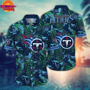 NFL Tennessee Titans Aloha Hawaiian Shirt