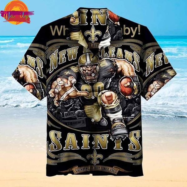 New Orleans Saints Running Back Hawaiian Shirt