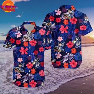 New York Giants NFL Mickey Mouse Hawaiian Shirt