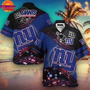 New York Giants Summer Vacation Hawaiian Shirt