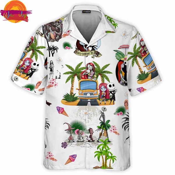 Nightmare Before Christmas Summer Vibe Hawaiian Shirt Style