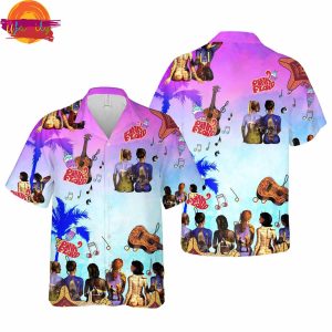 Pink Floyd Sunset Beach Hawaiian Shirt Style