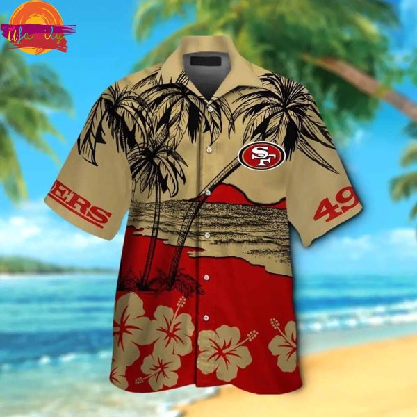 San Francisco 49ers Island Hawaiian Shirt