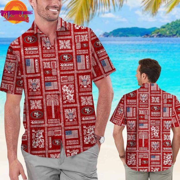 San Francisco 49ers Summer Hawaiian Shirt Gifts For Fans