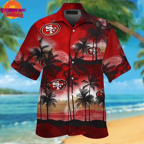 San Francisco 49ers Summer Hawaiian Shirt Style